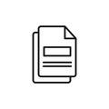 File Duplicate Icon Perfect for Document Management Systems