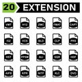 File Extension icon include vmt, h12, zmc, fmat, capt, i5z, vcs, bld, clp, prs, hst, ppsm, ali, sqr, hdf, aifb, kpr, nitf, xlc,