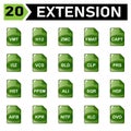 File Extension icon include vmt, h12, zmc, fmat, capt, i5z, vcs, bld, clp, prs, hst, ppsm, ali, sqr, hdf, aifb, kpr, nitf, xlc,