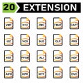 File Extension icon include vmt, h12, zmc, fmat, capt, i5z, vcs, bld, clp, prs, hst, ppsm, ali, sqr, hdf, aifb, kpr, nitf, xlc,