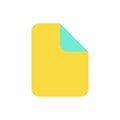 File flat color ui icon