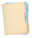 File Folder with Documents