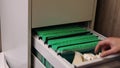 file folder, neat arrangement, office efficiency