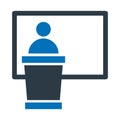 File, notes Vector icon which can easily modify