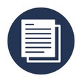 File, notes Vector icon which can easily modify