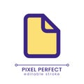 File pixel perfect RGB color ui icon Royalty Free Stock Photo