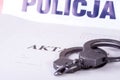 File police investigation Royalty Free Stock Photo
