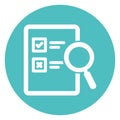 File review, list review Isolated Vector Icon that can be easily modified or edit