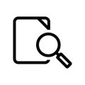 File searching icon