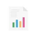 File vector color flat icon Royalty Free Stock Photo