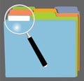 FileFolders and MagnifyingGlass