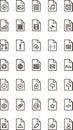 FILES & DOCUMENTS outline icons