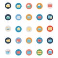 Files and Folder Isolated vector Icons Set Every Folder or files Icons Can be easily Color modified or edited in any style or Col Royalty Free Stock Photo