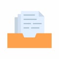Files icon vector image.