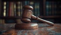 Files On The Judge Table Royalty Free Stock Photo