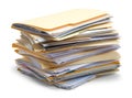 Files Piled Up Royalty Free Stock Photo