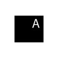 Files, text icon. Simple glyph vector of text editor set icons for UI and UX, website or mobile application Royalty Free Stock Photo