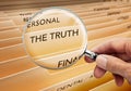 Truth Honesty Conspiracy Ethics Fake News Royalty Free Stock Photo