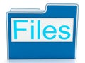 Files Word Showing Organizing And Data