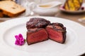 Filet mignon meal Royalty Free Stock Photo