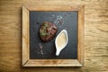 Filet mignon meal Royalty Free Stock Photo