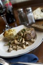 Filet Mignon with Sauteed Mushrooms