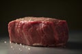 Filet mignon: a tender, lean cut of beef from the tenderloin