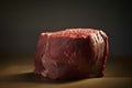 Filet mignon: a tender, lean cut of beef from the tenderloin