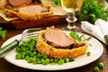 Filet Wellington. Royalty Free Stock Photo