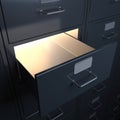 Filing cabinet Royalty Free Stock Photo