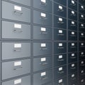 Filing cabinet Royalty Free Stock Photo