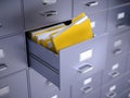 Filing cabinet Royalty Free Stock Photo