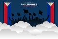 Filipino Araw ng Kalayaan (Translate: Philippine Independence Day) is the Philippine National Day and Republic Day, which is