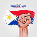 Filipino Araw ng Kalayaan (Translate: Philippine Independence Day) is the Philippine National Day and Republic Day, which is