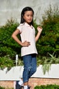 A Slender Beautiful Girl Preteen