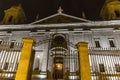 Filipinos' church in Valladolid, in the night Royalty Free Stock Photo