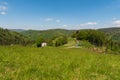 Filipka in springtime Slezske Beskydy mountains in Czech republic