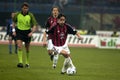 Filippo Inzaghi in action during the match