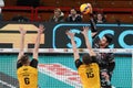 Volleyball Test Match Test Match - Sir Safety Conad Perugia vs Skra Belchatow Royalty Free Stock Photo
