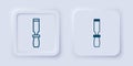 Filled and outline Rasp metal file icon isolated on grey background. Rasp for working with wood and metal. Tool for