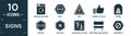 filled signs icon set. contain flat washing machine, null, null, thumb up filled gesture, tunnel, infinite, multiply, japan kanji
