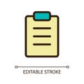 Filled tablet pixel perfect RGB color ui icon