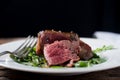 Fillet Mignon Beef Steak cooked rare Royalty Free Stock Photo