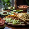 Filling and Flavorful Honduran Baleadas with Beans, Cheese, and Salad