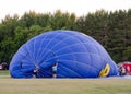 Filling the Hot Air Balloon