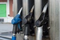 Filling petroll in station Royalty Free Stock Photo