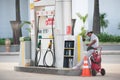 Filling station, Cambodia