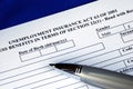 Filling the unemployment insurance application