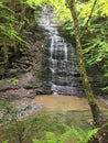 Fillmore Glen State Park Waterfall Royalty Free Stock Photo