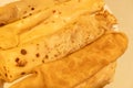 Filloas are a typical crepes of the gastronomy of Galicia. Spain